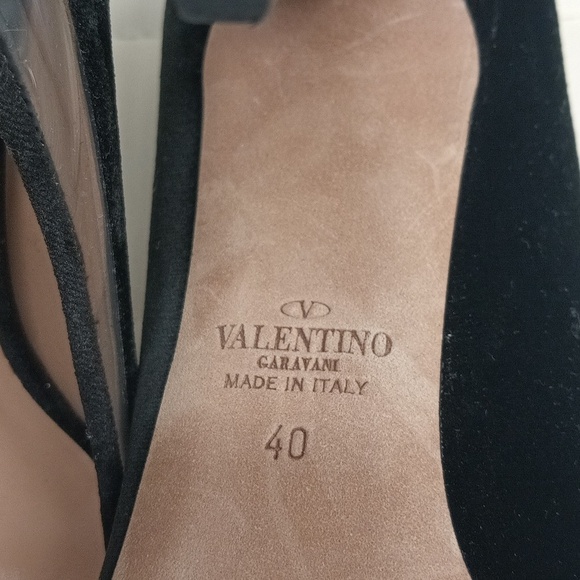 Valentino Black Heels for Women - Picture 6 of 7
